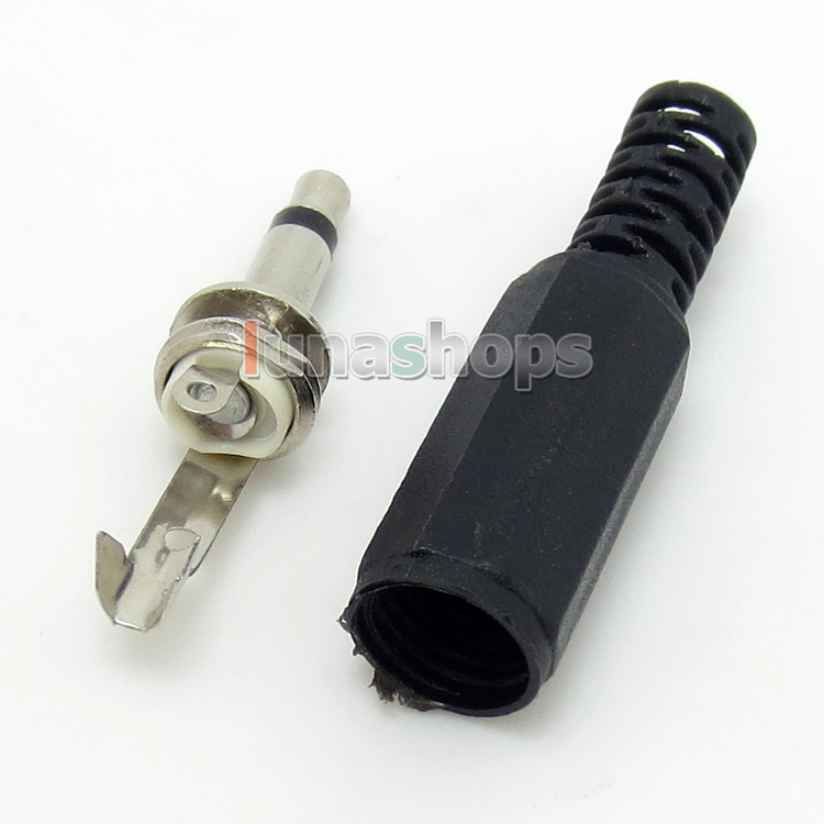 3.5mm Straight Mono Male Plug Audio Connector DIY Solder adapter (Poor Quality)