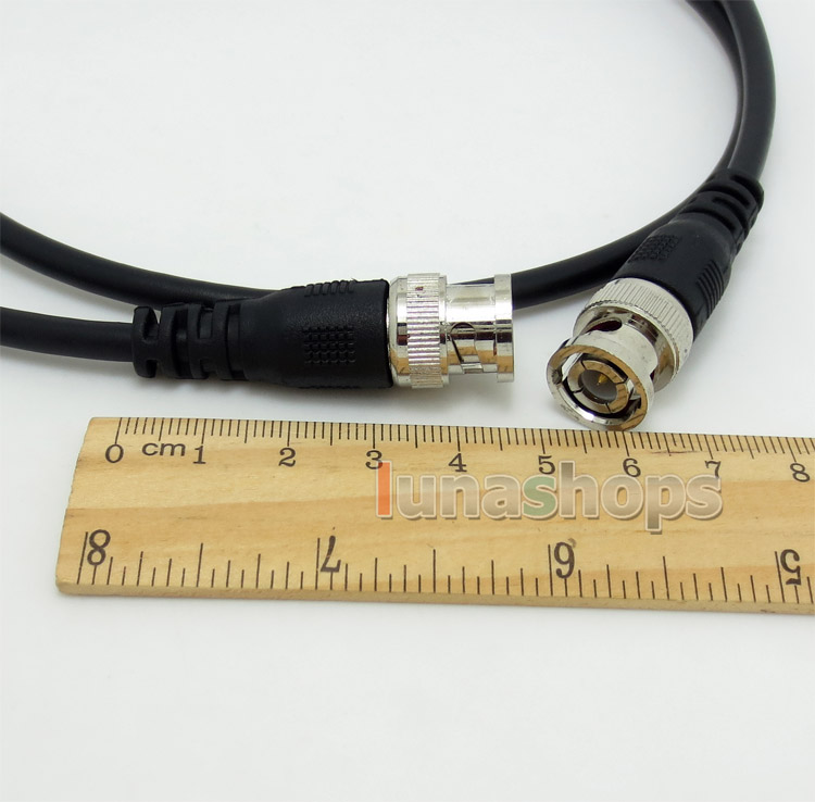 1pcs 100cm BNC Male To Male Data Transfer Cable For CCTV Camera System