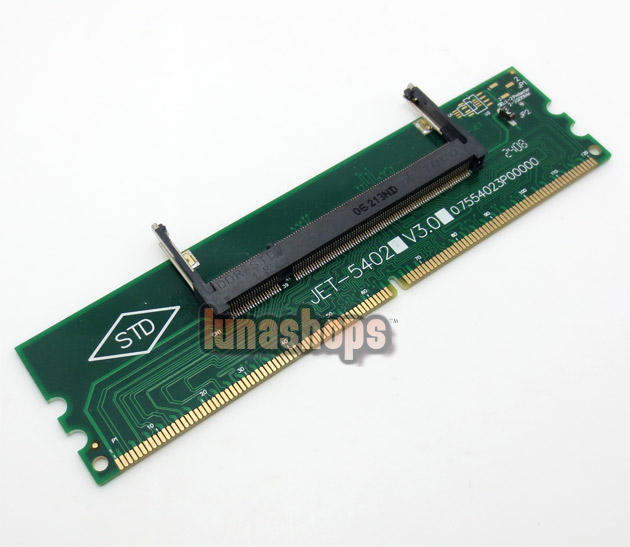 DDR2 laptop Notebook DDR2 200pin Sodimm To 240pin lodimm Adapter Check Tester