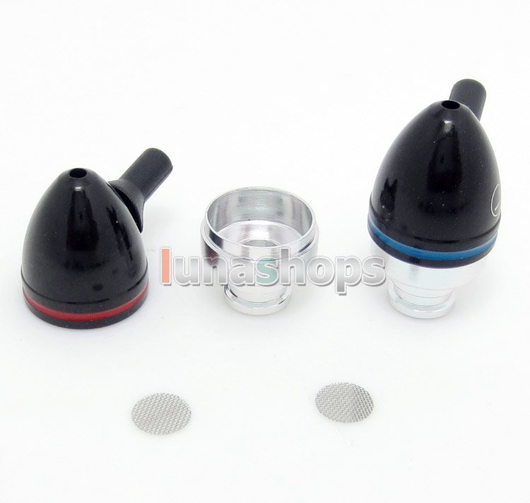 1 pair 3 color 9.5mm Sound Speaker Shell For Earphone Headset Repair DIY Custom