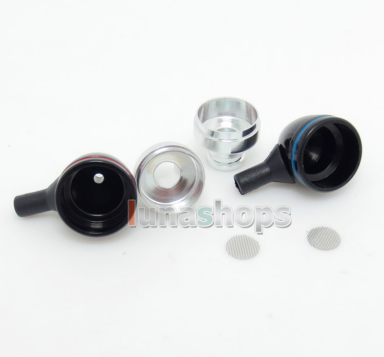 1 pair 3 color 9.5mm Sound Speaker Shell For Earphone Headset Repair DIY Custom