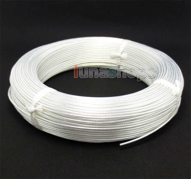 100m Acrolink Silver Plated 6N OCC Signal   Wire Cable 1.2mm2 Dia:1.9mm For DIY 