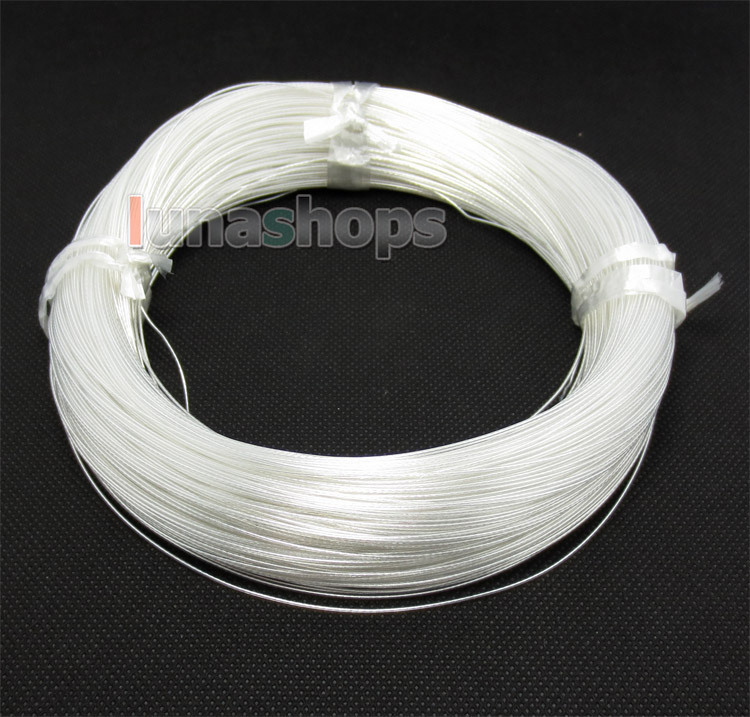 200m Acrolink Silver Plated 6N OCC Signal   Wire Cable 0.1mm2 Dia:0.65mm For DIY 
