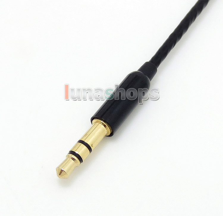 Black 5N OFC Cable For Sol Republic Master Tracks HD V8 V10 V12 X3 Headphone