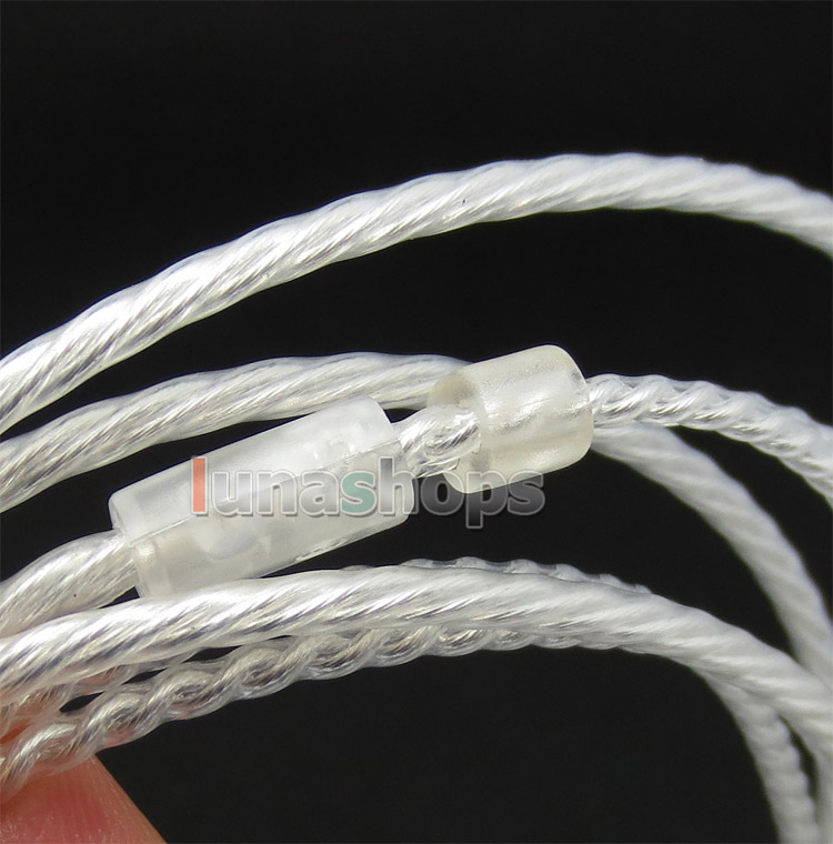 4pin XLR Male PCOCC + Silver Plated Cable for Sennheiser HD25 HD265 HD535 HD222 HD224 HD230 HD250 Lin