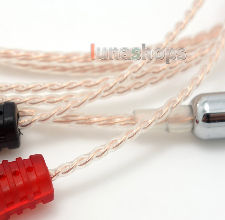 3.5mm Pure 99.777% OCC Cable For Sennheiser HD650 HD600 HD580 HD525 HD565 Headphone 