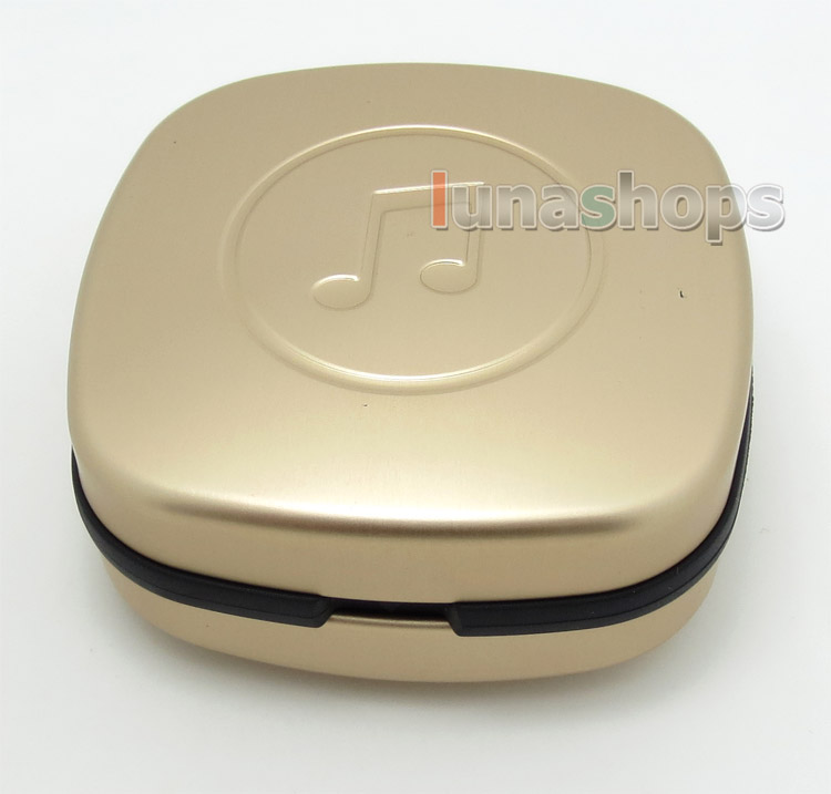 Aluminium Alloy Earphone Box For Logitech Ultimate Ears TripleFi 10 TF10 Shure Westone Fitear
