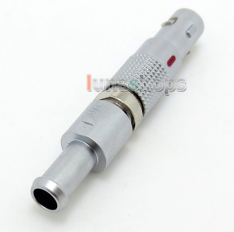 1pcs Male 2 Pins Connector Adapter For Audio GPS Cable DIY headphone 