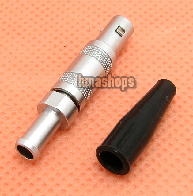 1pcs Male 1 Pins Connector Coaxial Adapter For Audio GPS Cable DIY headphone