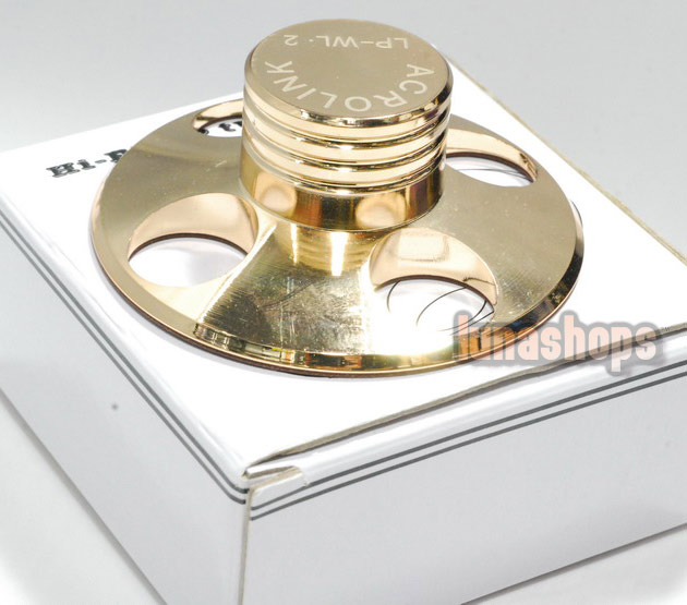 1pcs 233g Acrolink lp-wl-2 Top rated Gold Plated adapter For Gramophone record LP
