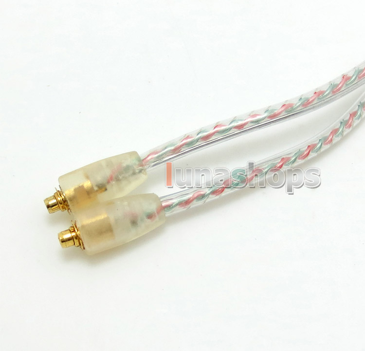 5N OCC 9 color Earphone Cable For Ultrasone IQ edition 8 julia Onkyo ES-FC300 ES-HF300 es-cti300 Fostex TE-05