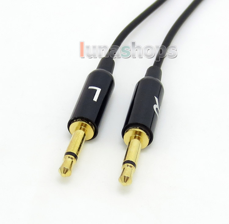 With Mic Remote  5N OFC Cable Soft Light weight Cord for B&W Bowers & Wilkins P3 headphone