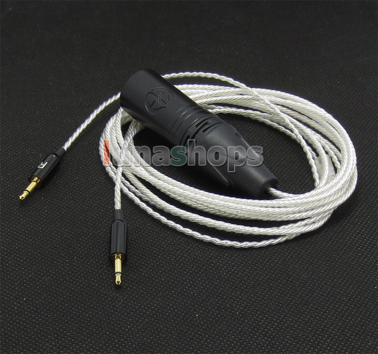 4 Pin Male XLR PCOCC + Silver Plated Cable Light weight Cord for Oppo PM-1 PM-2 Planar Magnetic