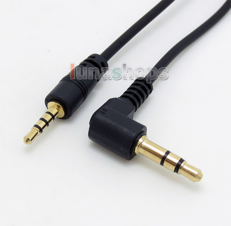 Best price 2.5mm 4poles to 3.5mm cable For Bose QuietComfort 3 QC 3 QC3 Headphone