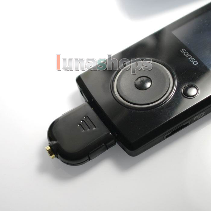 3.5mm Female Line out LO dock For FUZE View Sansa etc.Mp3 Player