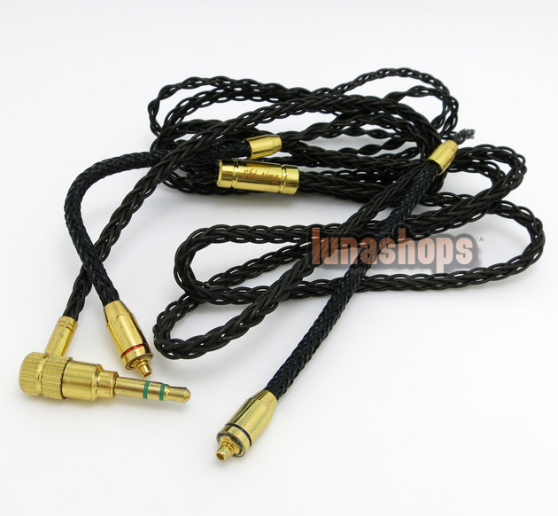 1.2m Handmade Cable For Shure se535 Se846 Ultimate UE900 earphone headset 8 wires