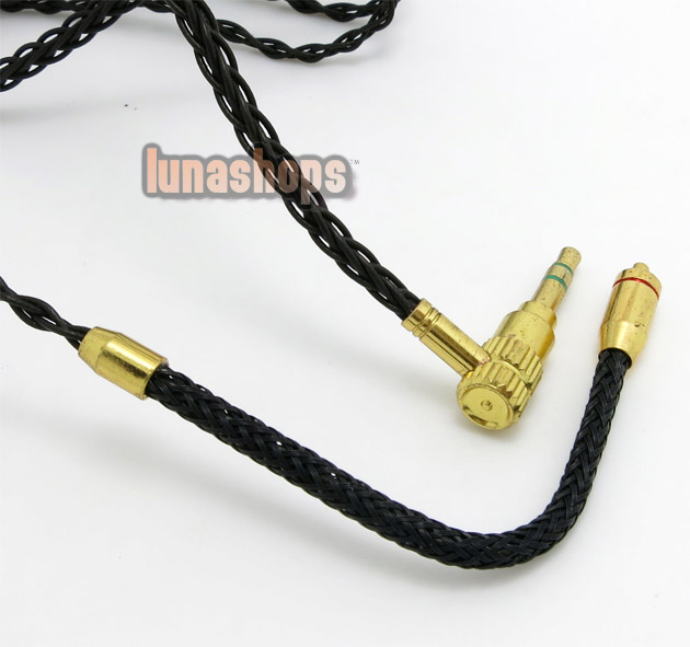 1.2m Handmade Cable For Shure se535 Se846 Ultimate UE900 earphone headset 8 wires