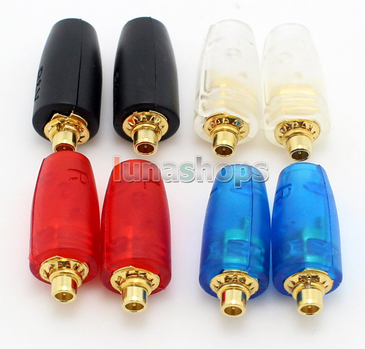 4 color With gasket Earphone Pins Set for Shure SE846 SE535 SE425 SE315 UE900 etc.