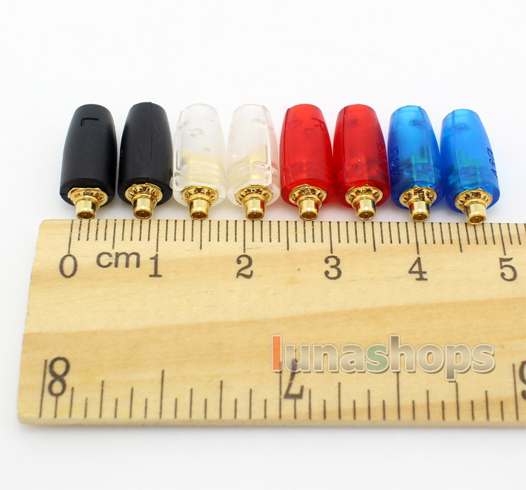 4 color With gasket Earphone Pins Set for Shure SE846 SE535 SE425 SE315 UE900 etc.