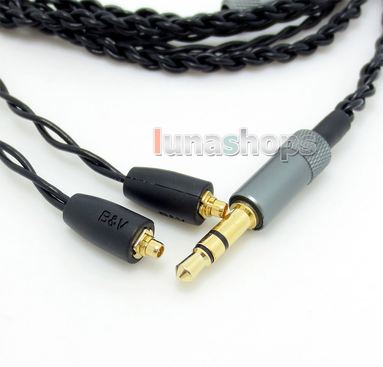 120cm 5n OFC Super Soft Black Cable For Ultimate Ears UE 900 SE535 S$846 Earphone