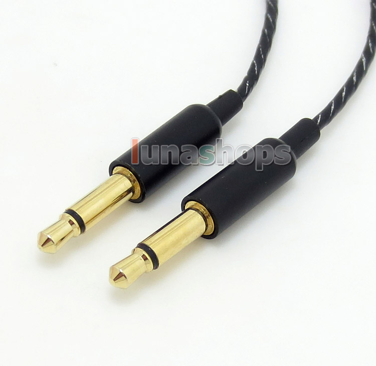 3.5mm L Shape Audio upgrade Cable For Denon AH-D600 D7100 Velodyne vTrue Headphone