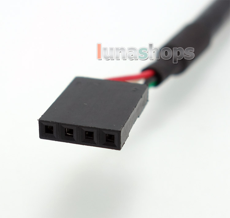 Internal host Mainboard USB A 4pin single row female to female Extension Cable