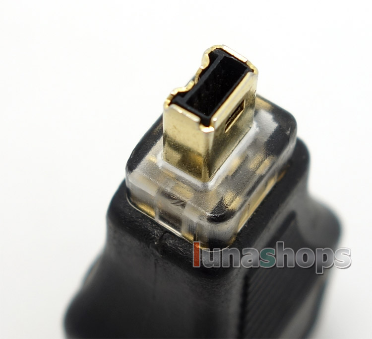 Golden Plated 1394 6Pin Female To 4 Pin Male adapter Converter