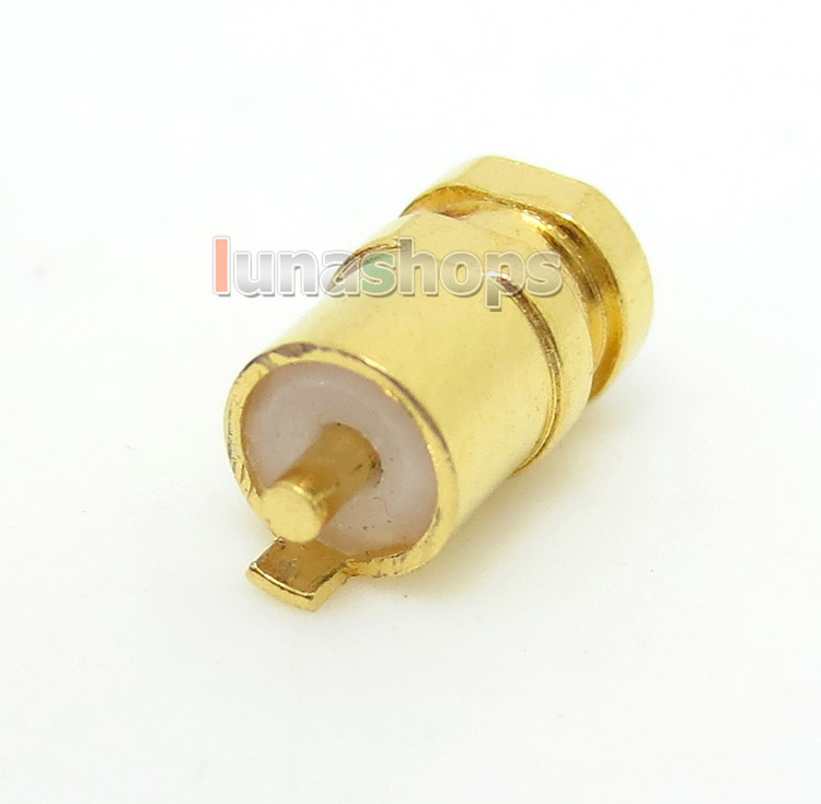 1pcs Gold Plated Female Earphone DIY Custom Solder Pins For Vsonic VSD3 VSD3S 