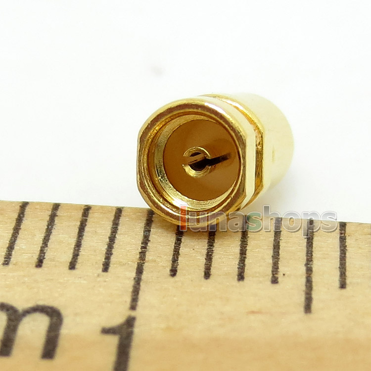 1pcs Gold Plated Female Earphone DIY Custom Solder Pins For Vsonic VSD3 VSD3S 