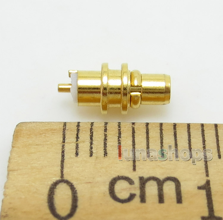 1pcs Gold Plated Earphone DIY Custom Solder Pins For Vsonic VSD3 VSD3S 