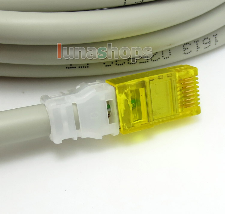 4.5m Rj45 CAT7 CAT 7 SSTP RJ45 LAN Ethernet Network Cable Patch Shielded 10Gbps 