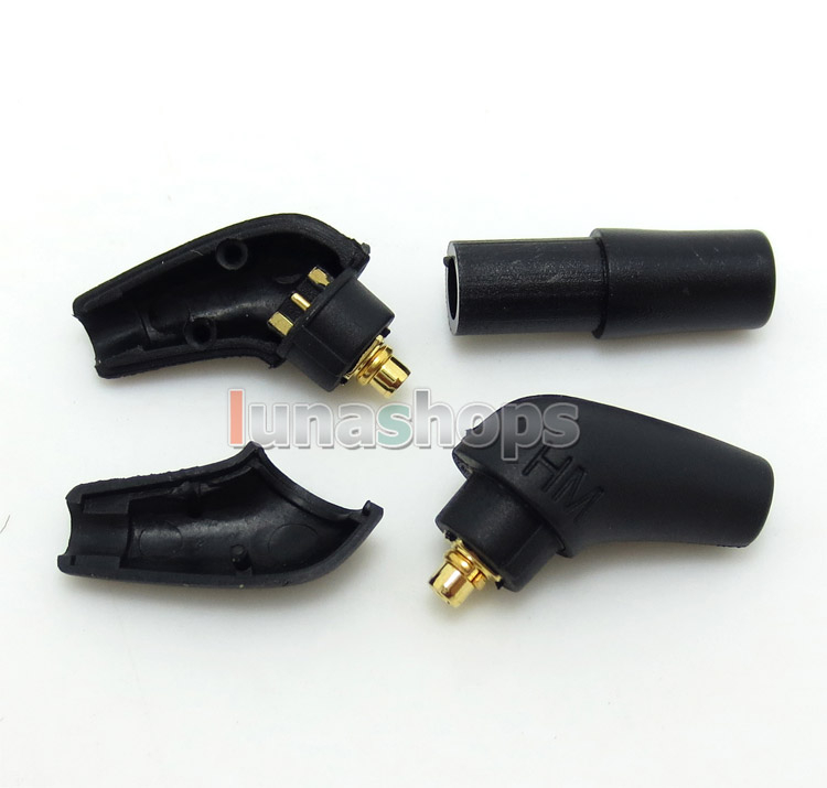 Golden Plated Earphone DIY Custom Pin  Adapter For Sony XBA-H2 XBA-H3