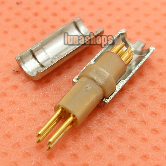 1pcs Male 4 Pins Connector Adapter For Audio GPS Cable DIY headphone 
