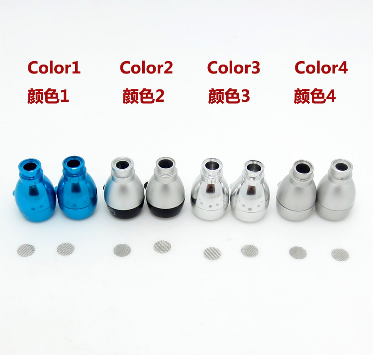 1 pair 3 color 10mm Sound Speaker Shell For Earphone Headset Repair DIY Custom