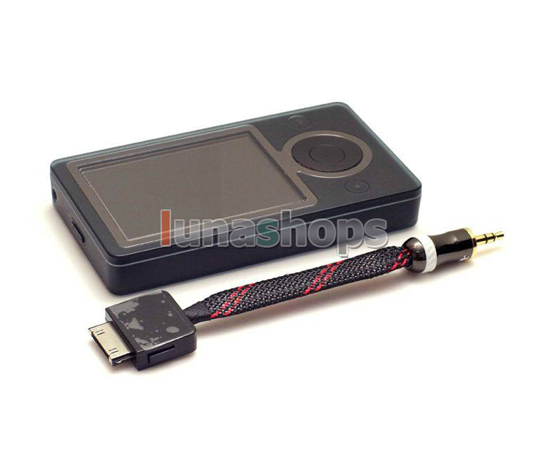 3.5mm Female Line out LO dock For ZUNE 30G etc. Mp3 Player