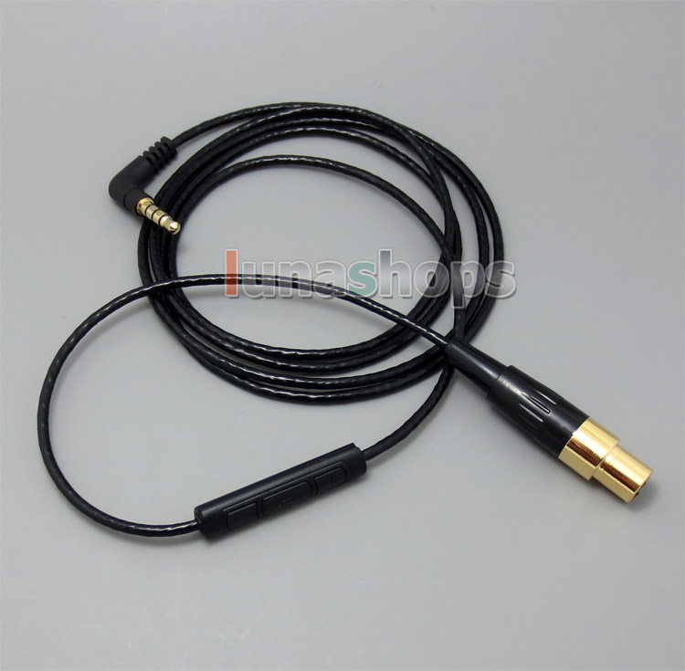 With Mic Remote Cable For Pioneer HDJ-2000 HDJ2000 Reloop RHP20 Furutech ADL H118 Headphone