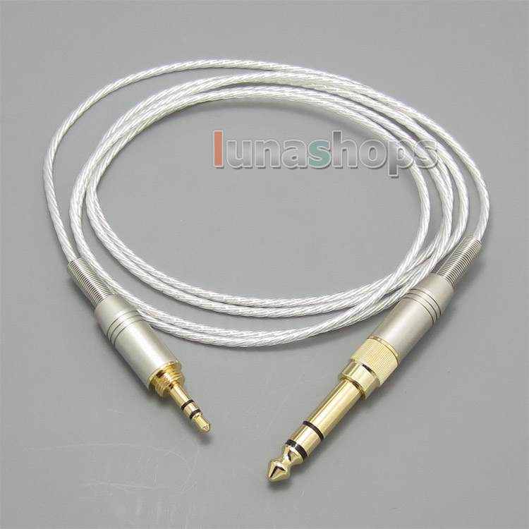 Silver Plated headphone Cable For ultrasone HFI-2400 pro900 PROline2500 PROline750