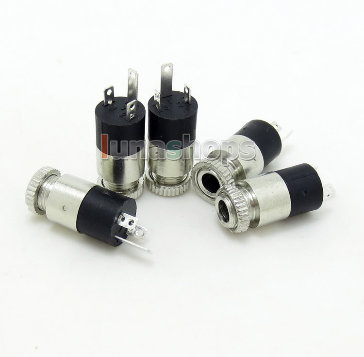 10pcs 3.5mm Female Diy Repair Socket Adapter Plug