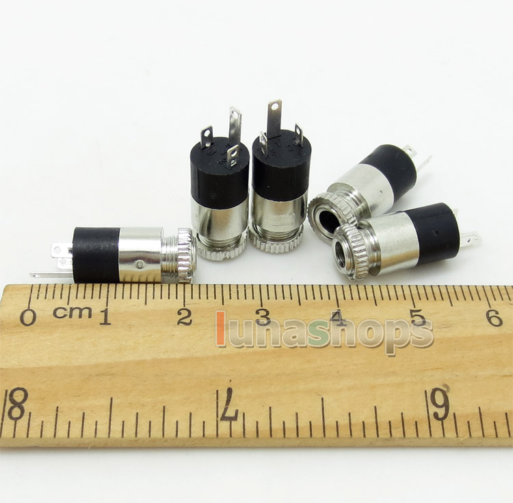 10pcs 3.5mm Female Diy Repair Socket Adapter Plug