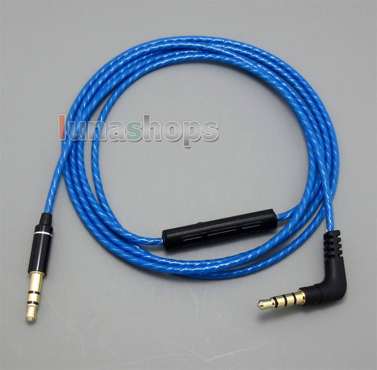 With Remote Mic Headphone Cable For Sony mdr-10r mdr-10rc MDR-10RBT MDR-NC50 MDR-NC200D