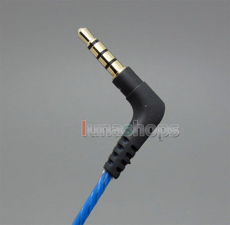 With Mic Remote Volume Earphone Cable For audio-technica ATH-IM50 ATH-IM70 ATH-IM01 ATH-IM02 ATH-IM03 ATH-IM04