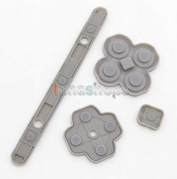 1 Set Original Button Rubber Conductor For 3DSLL 3DS XL 3DS LL (4 parts) Console