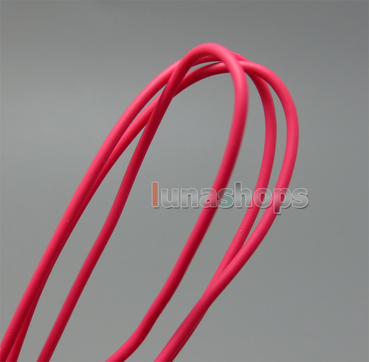 100m Ultra Soft Acrolink PCOCC Signal  TPE Earphone Cable 40*0.05 28AWG Dia:0.75mm