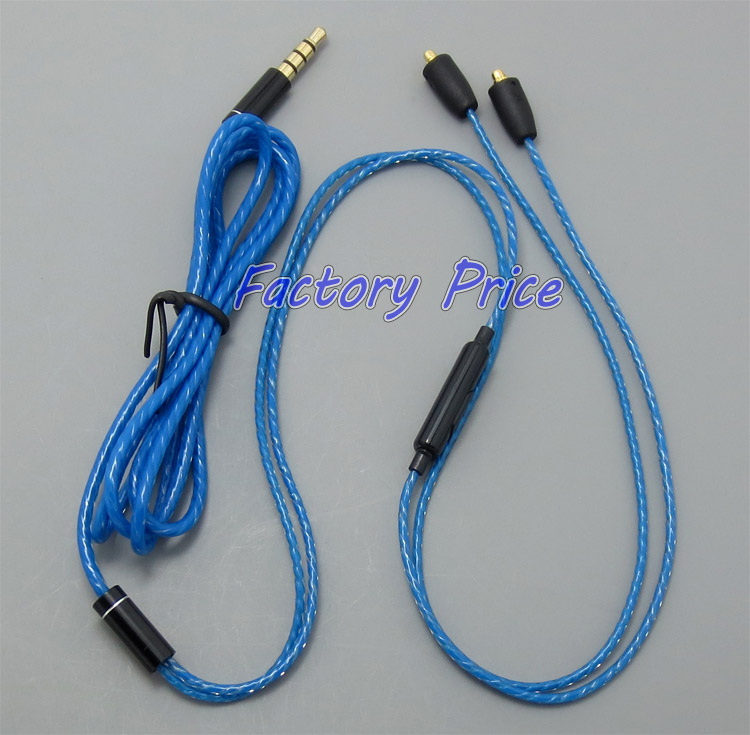 With Microphone Remote Cable For Shure Se846 se535 se425 se315 se215 Earphone