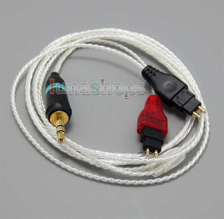 3.5mm 5N OCC + Silver Plated Headphone Cable For Sennheiser HD414 HD420 HD425 HD430 HD440 HD442 HD450 II SL