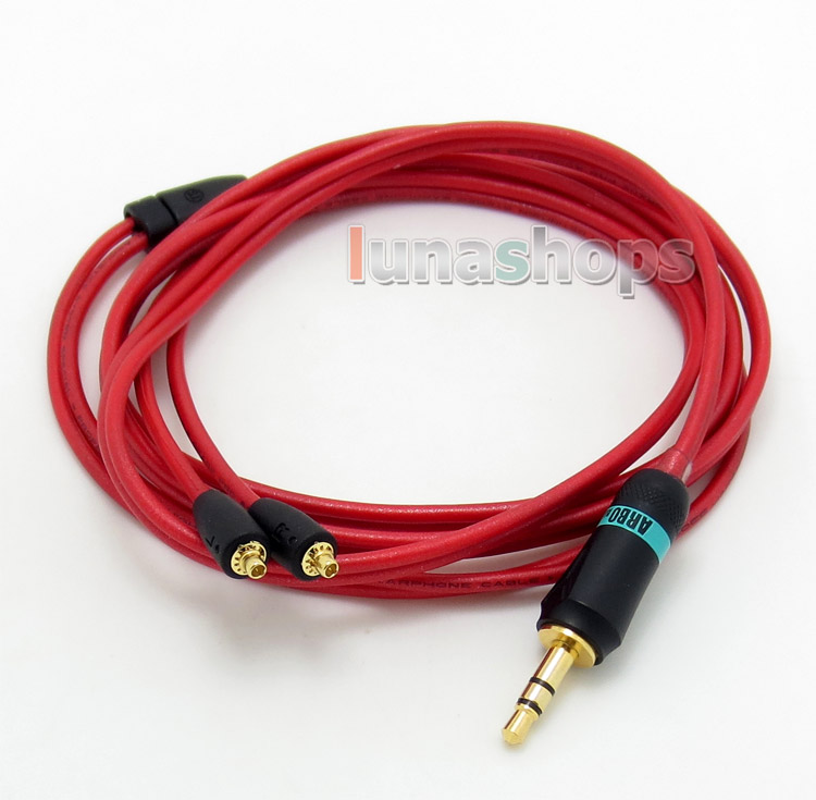 120cm Pure PCOCC Earphone Cable + PEP Insulated For JVC HA-FX850 Onkyo ES-FC300 ES-HF300 es-cti300