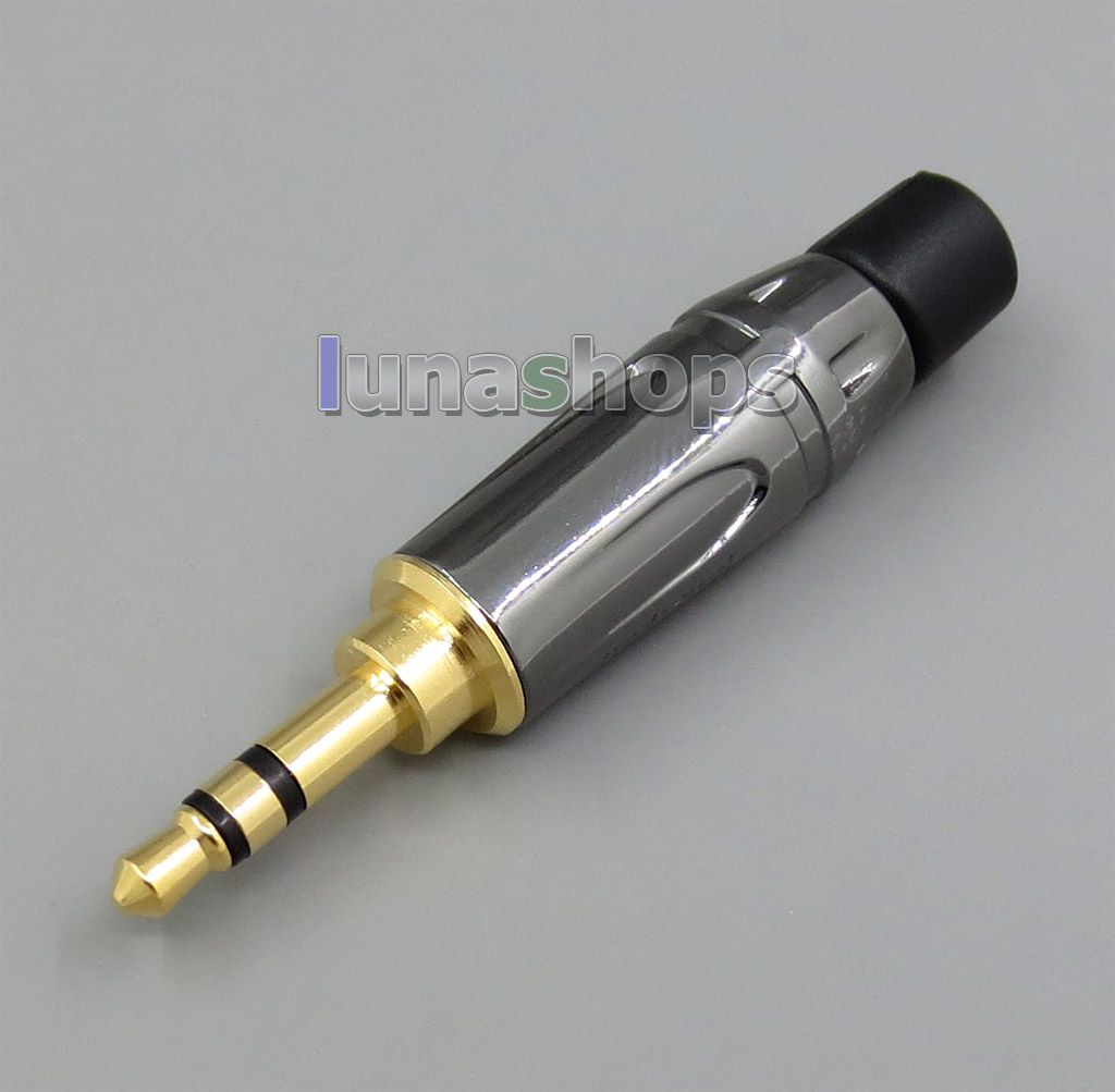 1pcs KS3PC-AU 3.5mm Stereo Plug Adapter For Repair DIY Custom Audio Speaker cable