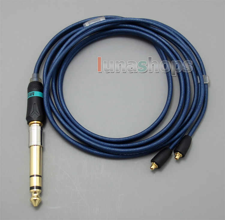 120cm Headphone PURE Silver Cable + PEP Insulated For Shure se215 se315 se425 se535 Se846