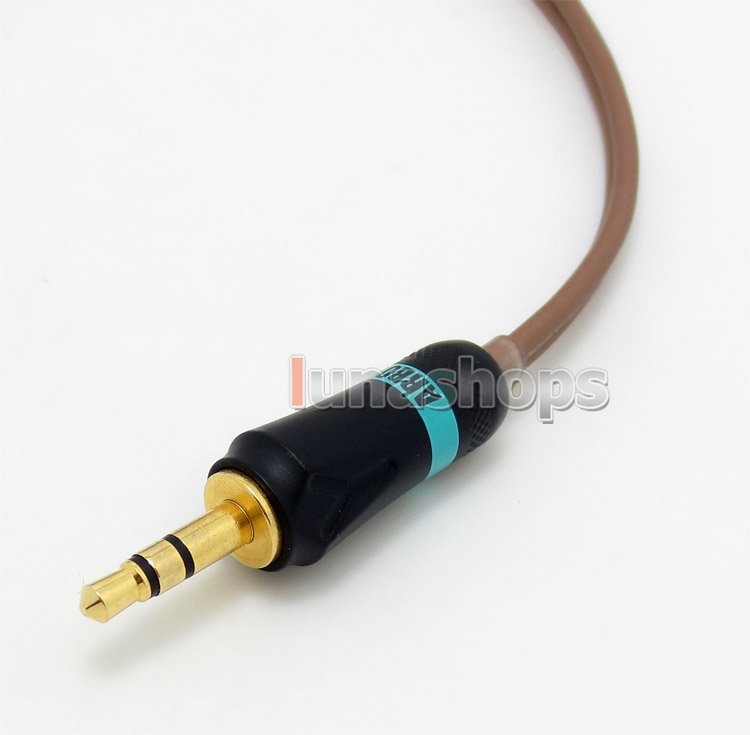 120cm Earphone PURE Silver Cable + PEP Insulated For Sennheiser HD598 HD558 HD518 Headphone  