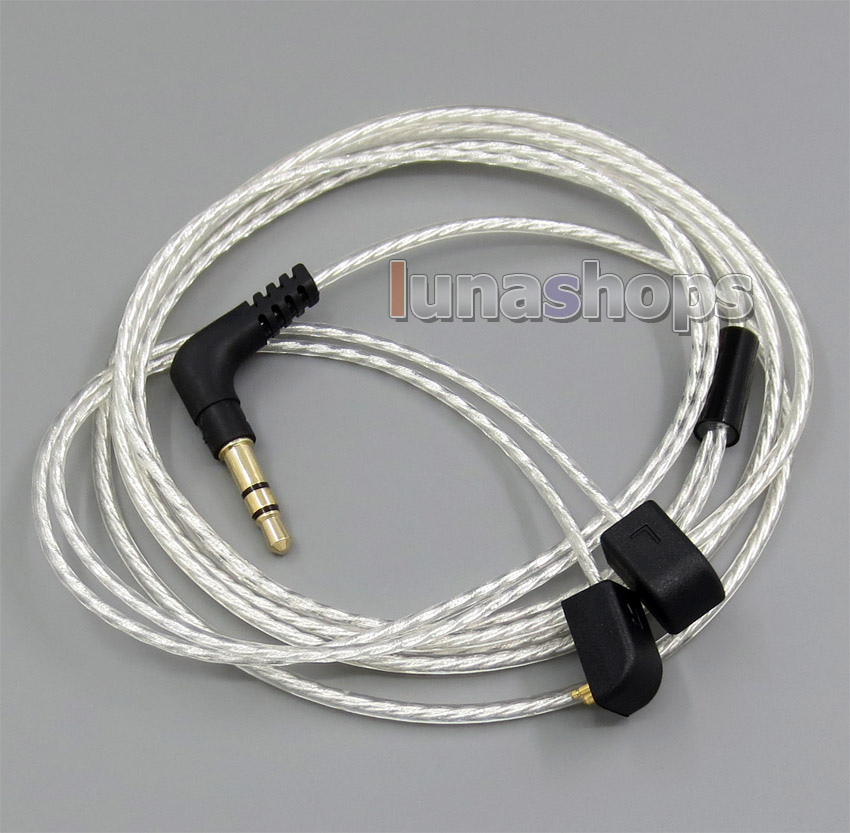 Lightweight Silver Plated 4N OCC Cable  For Etymotic ER4B ER4PT ER4S ER6I ER4 Earphone